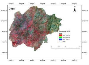 Spatiotemporal analysis of land-use and land-cover changes in Kainji Lake National Park, Nigeria